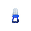 Bambino Baby Fruit Pacifier - Blue, Soothes & Introduces Fruits Safely for Infants