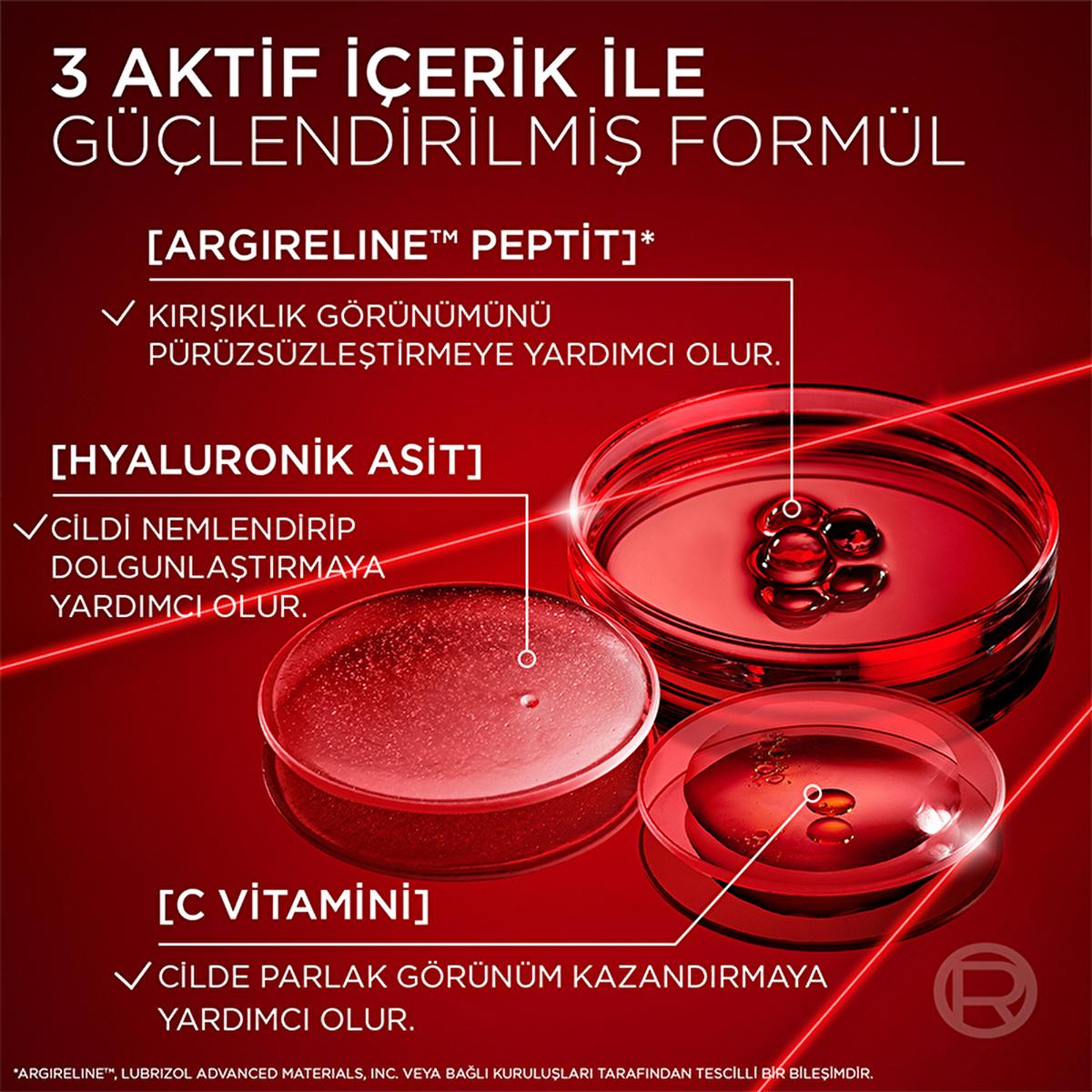 L'Oreal Paris Revitalift Triple Power Anti-Aging Serum: Peptide Complex, Hyaluronic Acid & Vitamin C for Wrinkle Reduction, Skin Firming & Radiant Tone