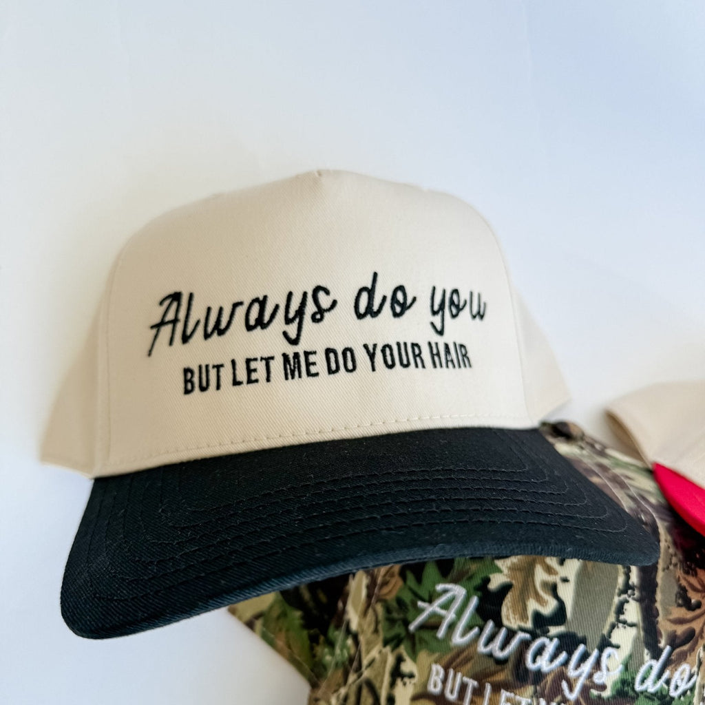 Coco & Rho Always Do You - Trucker Hat — construction detail