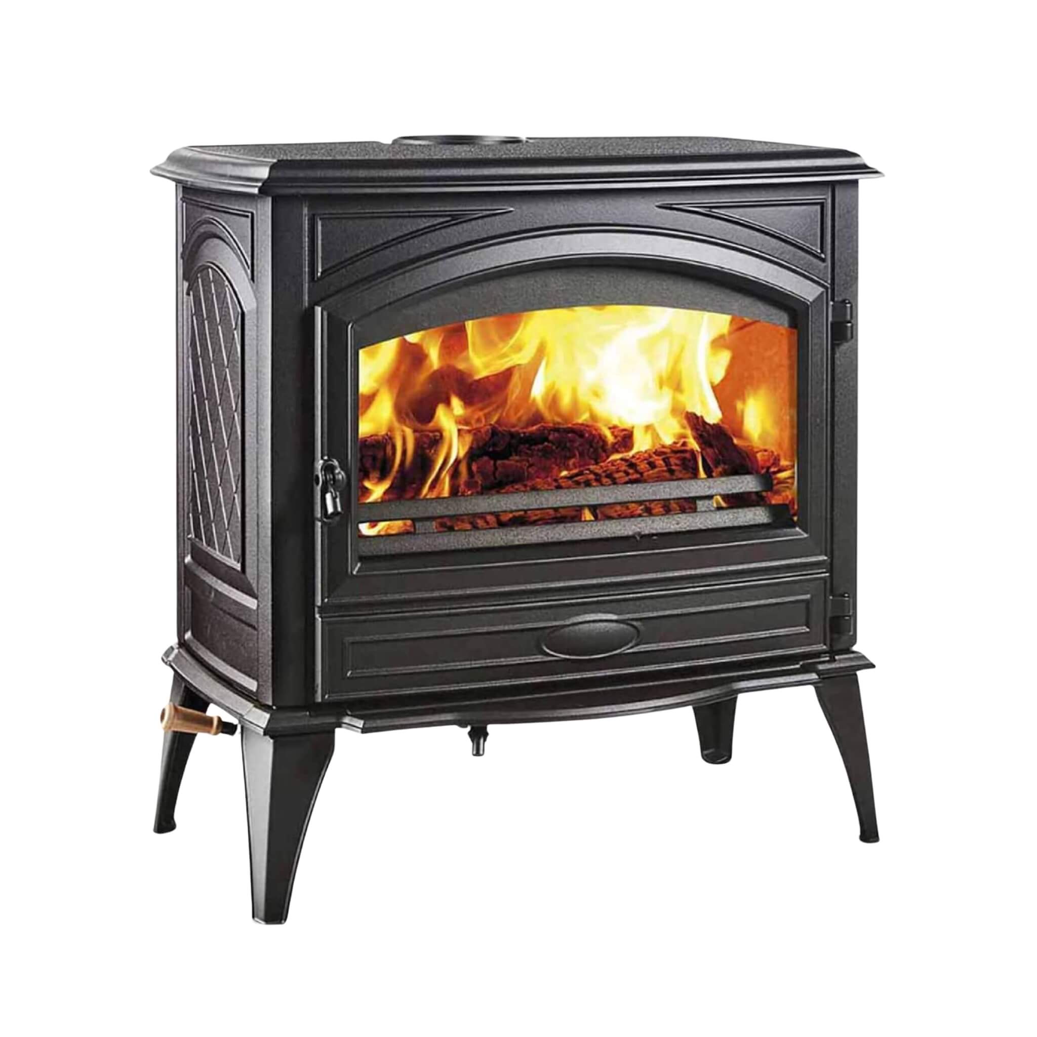 Amantii Lynwood Wood Burning Cast Iron Stove Fireplace [LYNWOOD-W76] (SAK25618) – SAKSBY WHOLESALE, view 3