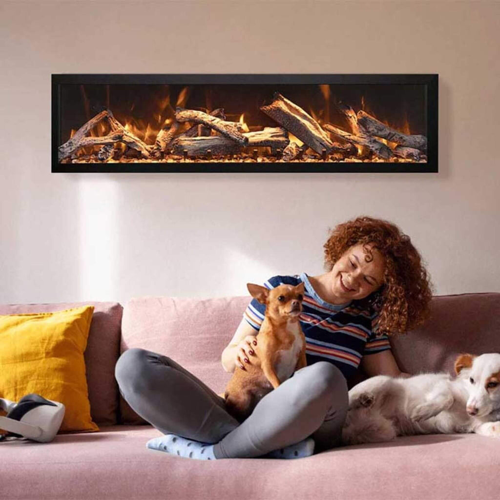 Amantii Panorama BI Deep 60-Inch Smart Electric Fireplace [BI-60-DEEP-OD] (SAK75391) – SAKSBY WHOLESALE, view 3