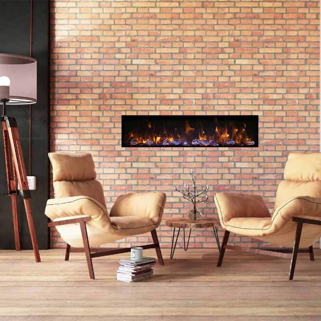 Amantii Panorama BI Deep 60-Inch Smart Electric Fireplace [BI-60-DEEP-OD] (SAK75391) – SAKSBY WHOLESALE, view 4
