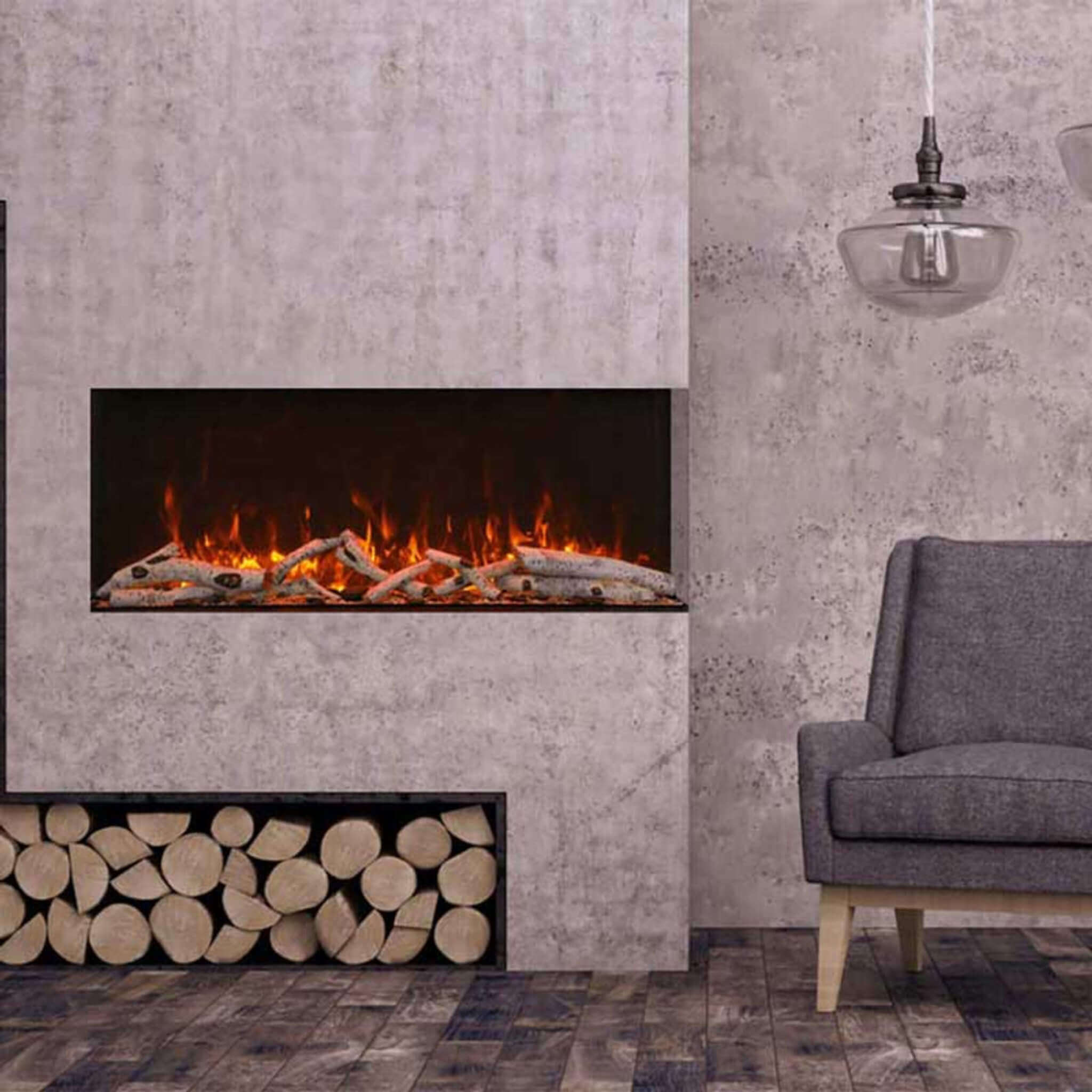 Amantii Tru-View Extra Tall XL 50-Inch Electric Fireplace [50-TRV-XT-XL-WIFI] (SAK53814) – SAKSBY WHOLESALE, view 6