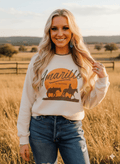 Wild Junkie Amarillo by Mornin' Western Graphic Sweatshirt — main product shot