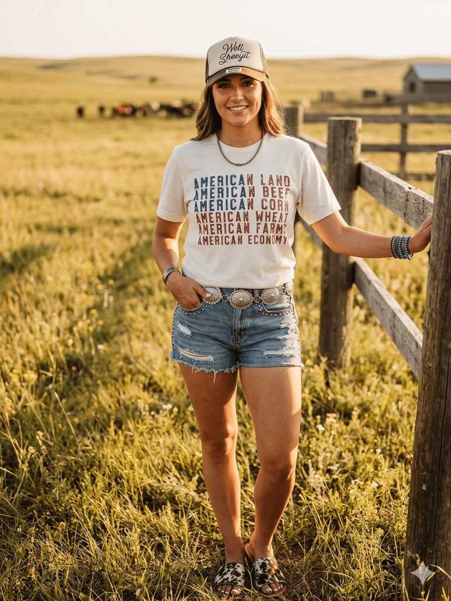 Wild Junkie American Land Graphic Tee — detail shot 6