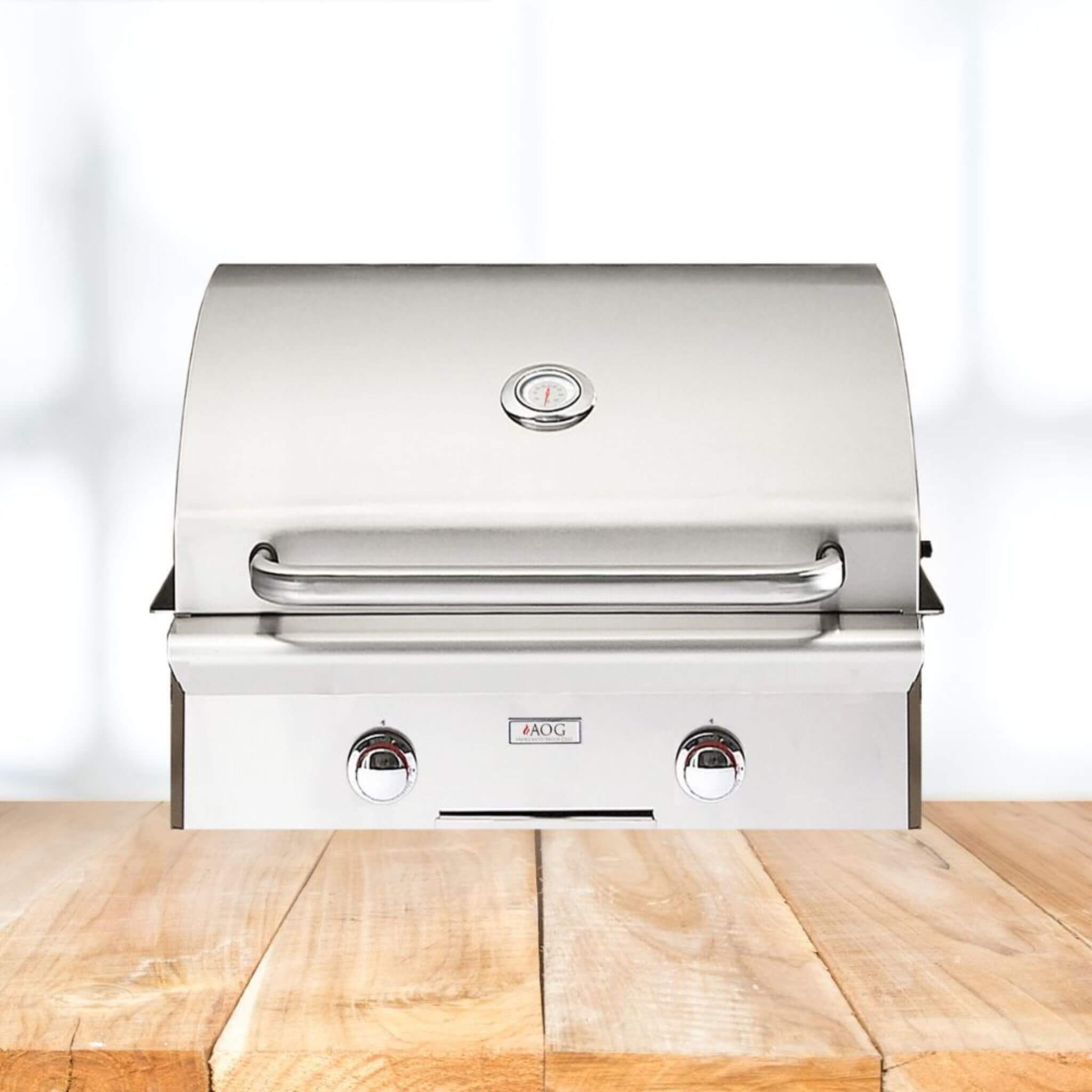 American Outdoor Grill T-Series 24-Inch 2-Burner Built-In Natural Gas Grill [24NBT-00SP] (SAK58391) – SAKSBY WHOLESALE, view 