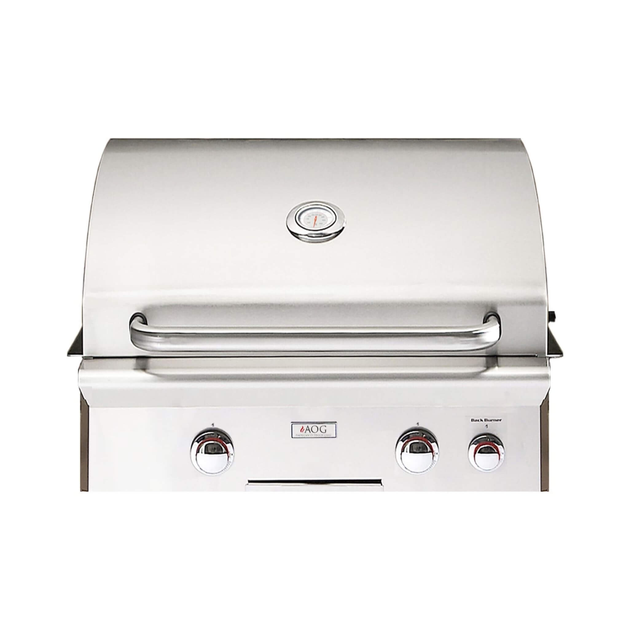 American Outdoor Grill T-Series 24-Inch 2-Burner Built-In Natural Gas Grill W/ Rotisserie Kit [24NBT] (SAK65205) – SAKSBY WHO