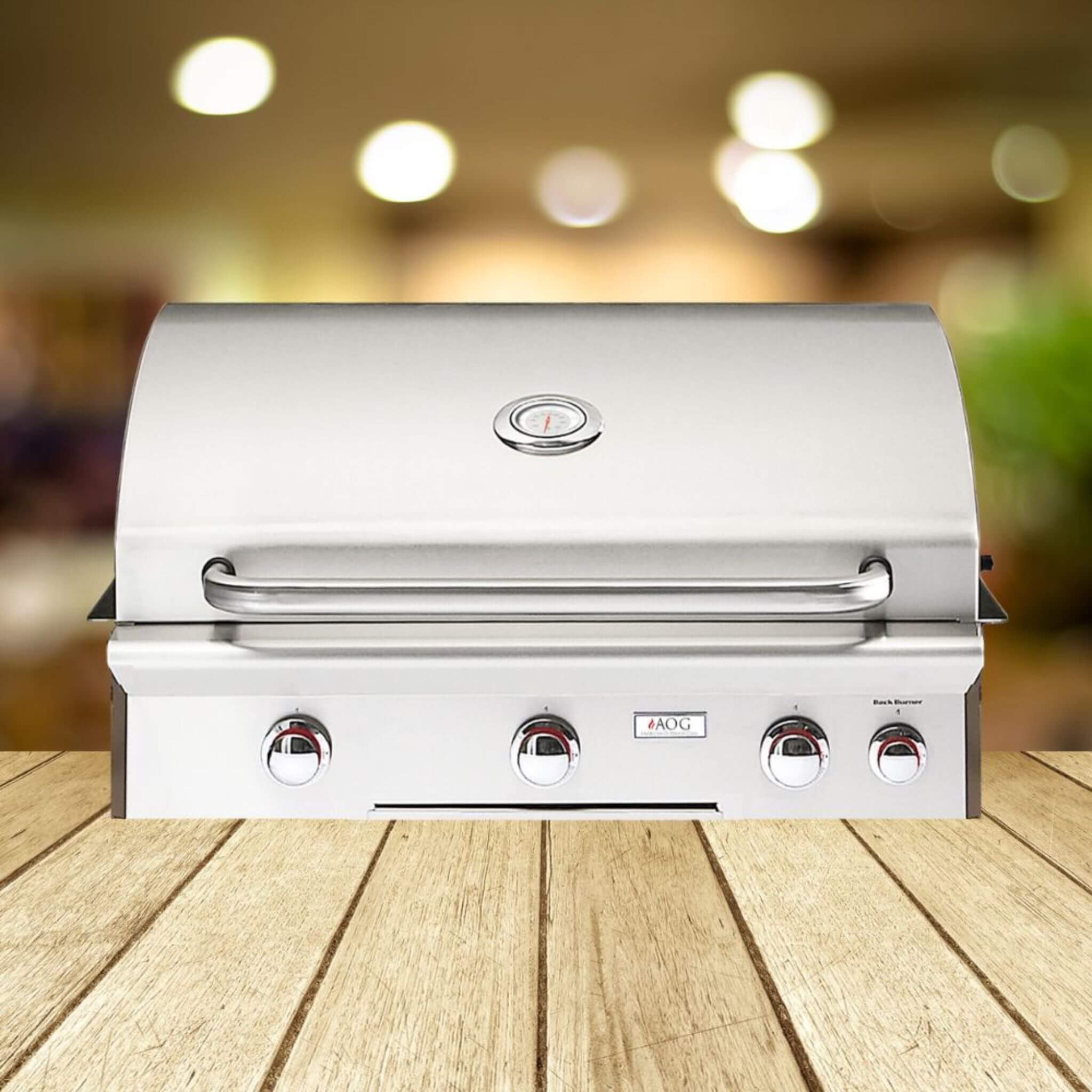 American Outdoor Grill L-Series 30-Inch 3-Burner Built-In Natural Gas Grill W/ Rotisserie Kit [30NBL] (SAK57636) – SAKSBY WHO