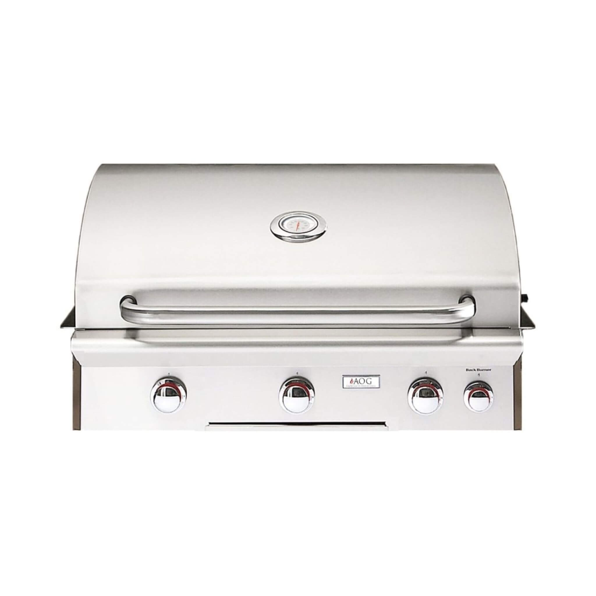 American Outdoor Grill L-Series 30-Inch 3-Burner Built-In Natural Gas Grill W/ Rotisserie Kit [30NBL] (SAK57636) – SAKSBY WHO