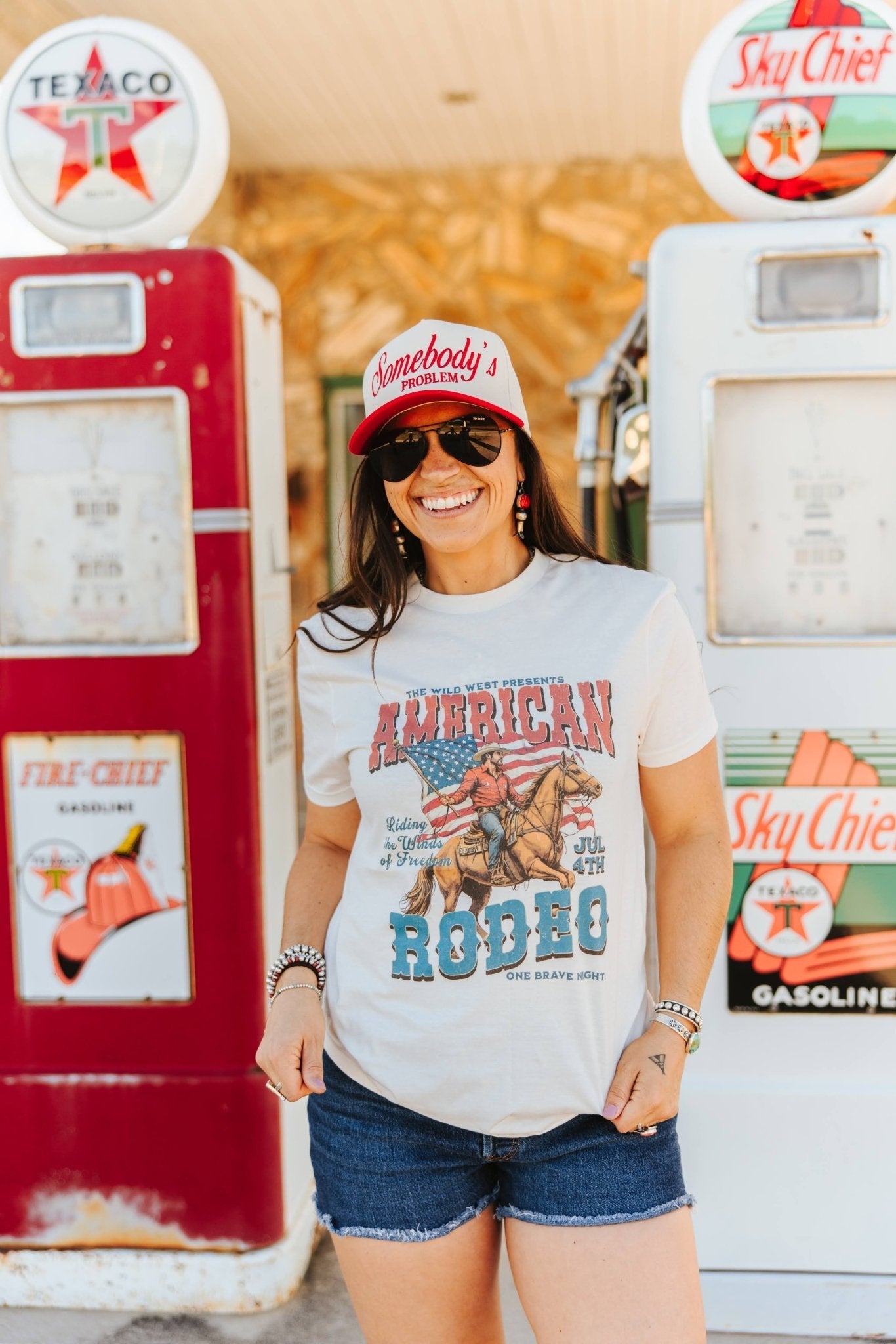 Wild Junkie American Rodeo 4th July Graphic Tee — graphic tees category context