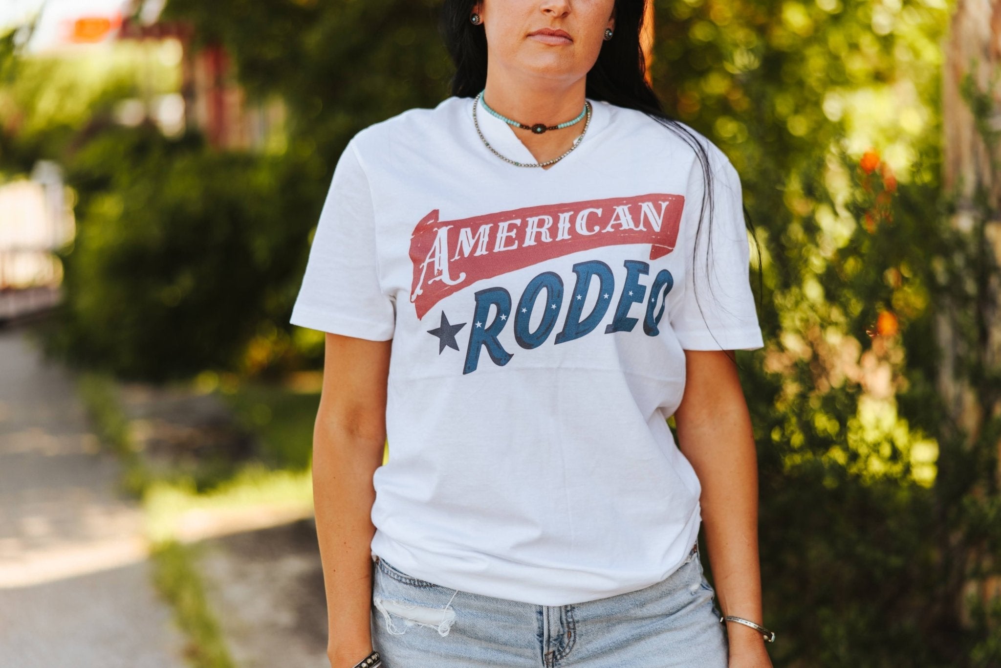 Wild Junkie American Rodeo Classic Graphic Tee — graphic tees category context