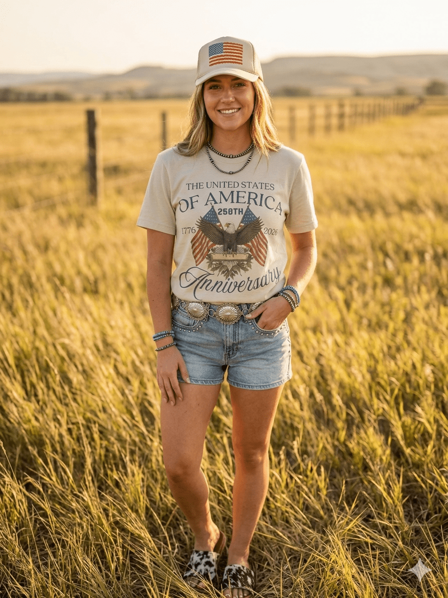 Wild Junkie America's 250th Anniversary Graphic Tee — detail shot 6