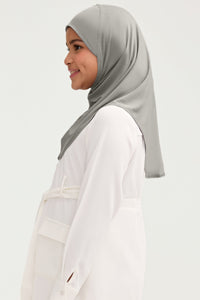 Amira Bamboo Jersey Instant Hijab - Sage (Girls) Kids Veiled 