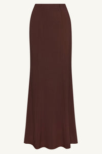 Andrea Jersey Maxi Skirt - Espresso Clothing Veiled 