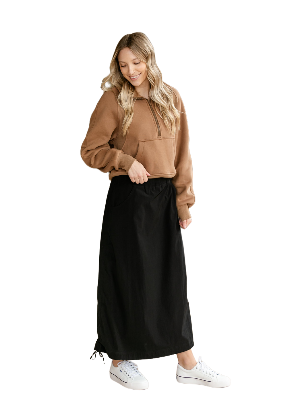 Inherit Co. Anika Hiking Maxi Skirt - FINAL SALE — alternative angle