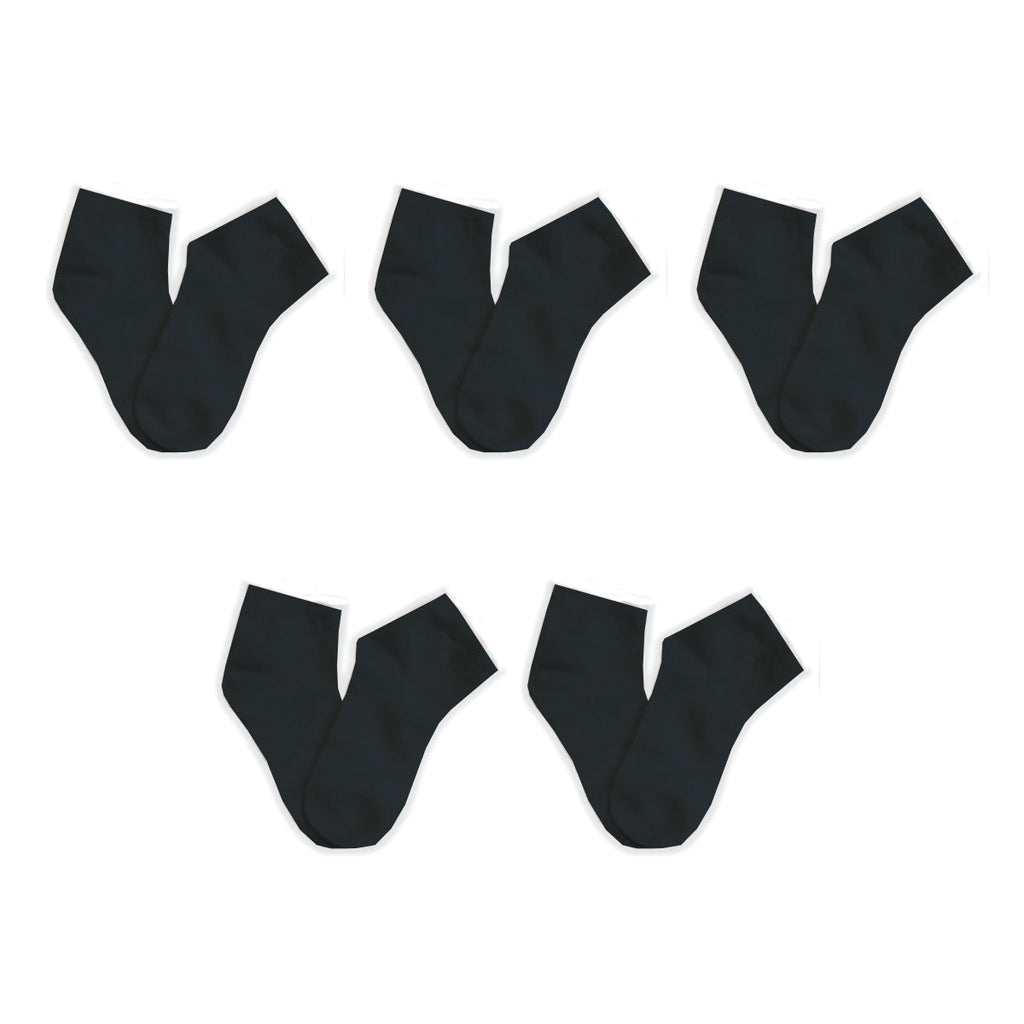 ParkerandTalia SmoothToe™ Ankle Socks – 5 Pack (Multi Color) — comparison shot