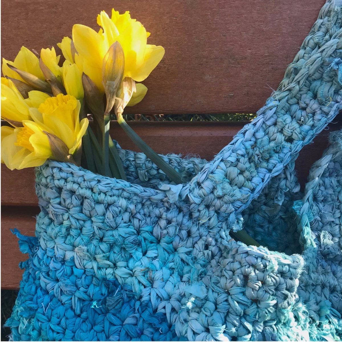 Darn Good Yarn Anna Tote Bag Crochet Kit — kits category context