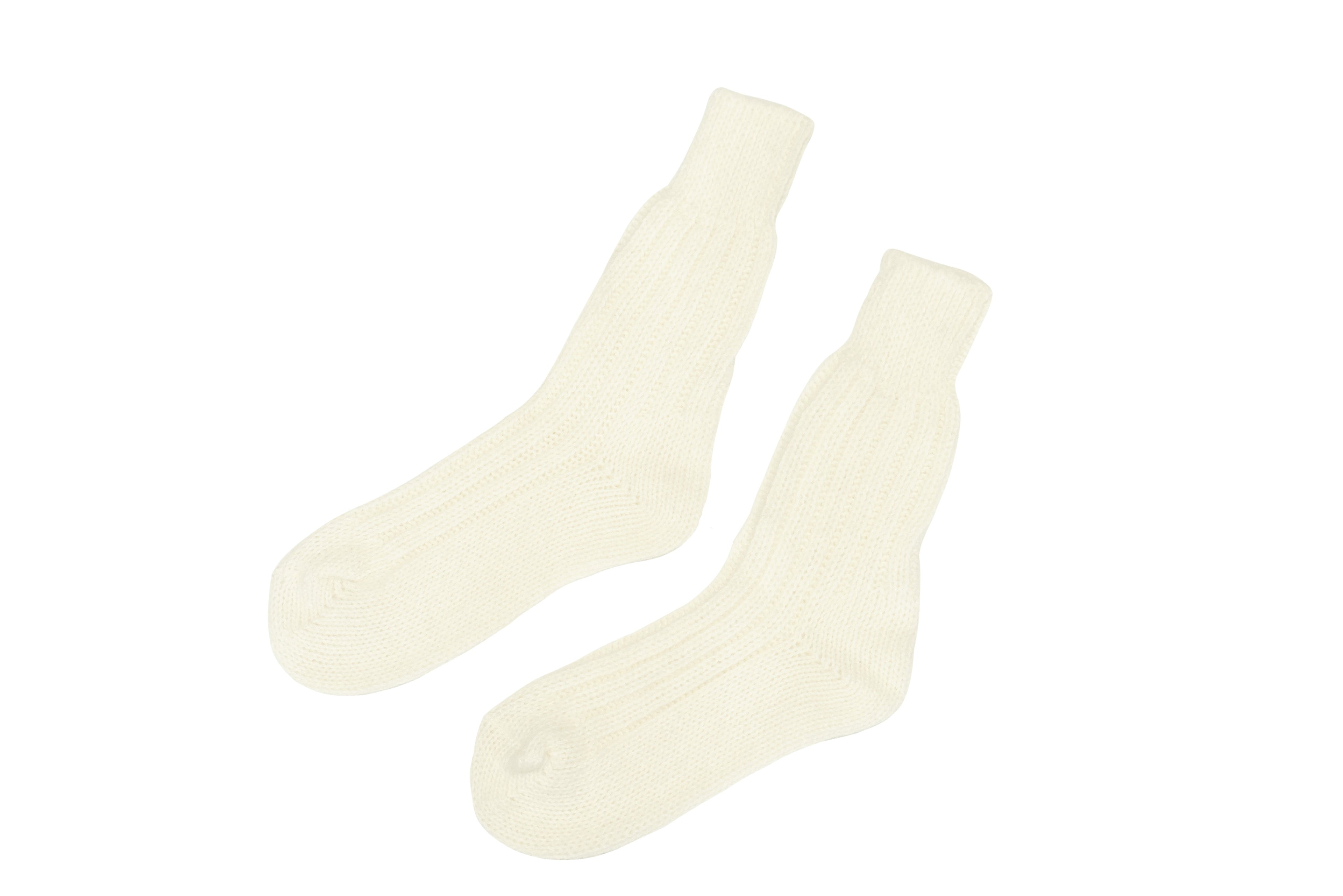 tittimitti tittimitti® Men’s Alpaca Wool Socks – Soft Warm Winter Crew Socks (Made in Italy) — detail close-up
