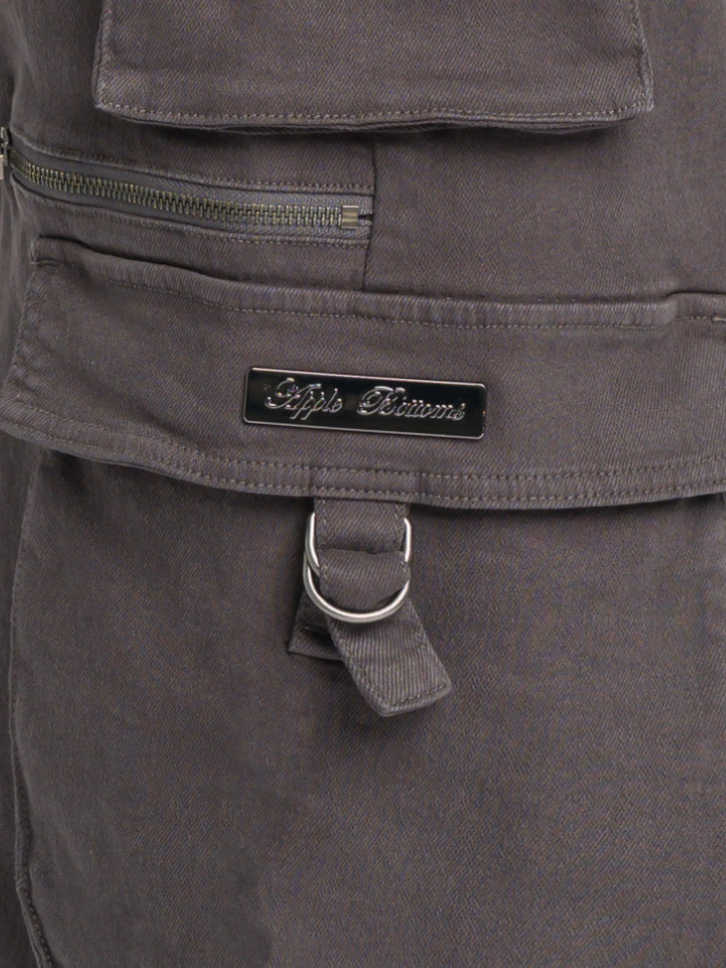 Apple Bottom Jeans Low-Rise Twill Cargo Pant — main product shot
