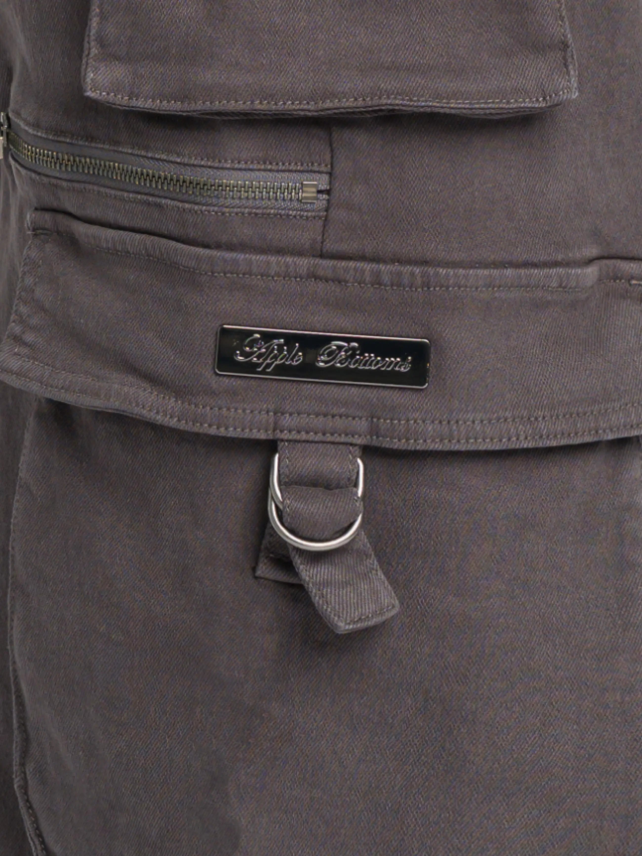 Apple Bottom Jeans Low-Rise Twill Cargo Pant — main product shot