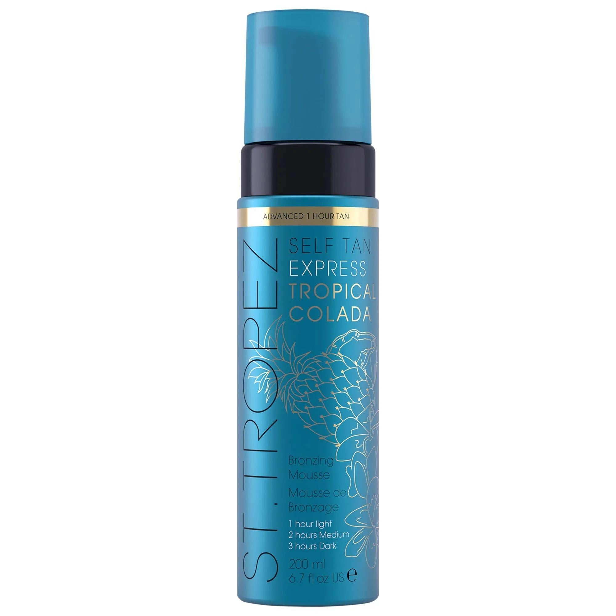 Self Tan Express: Tropical Colada Bronzing Mousse | Fast, Customizable, Cruelty-Free Sunless Tanner