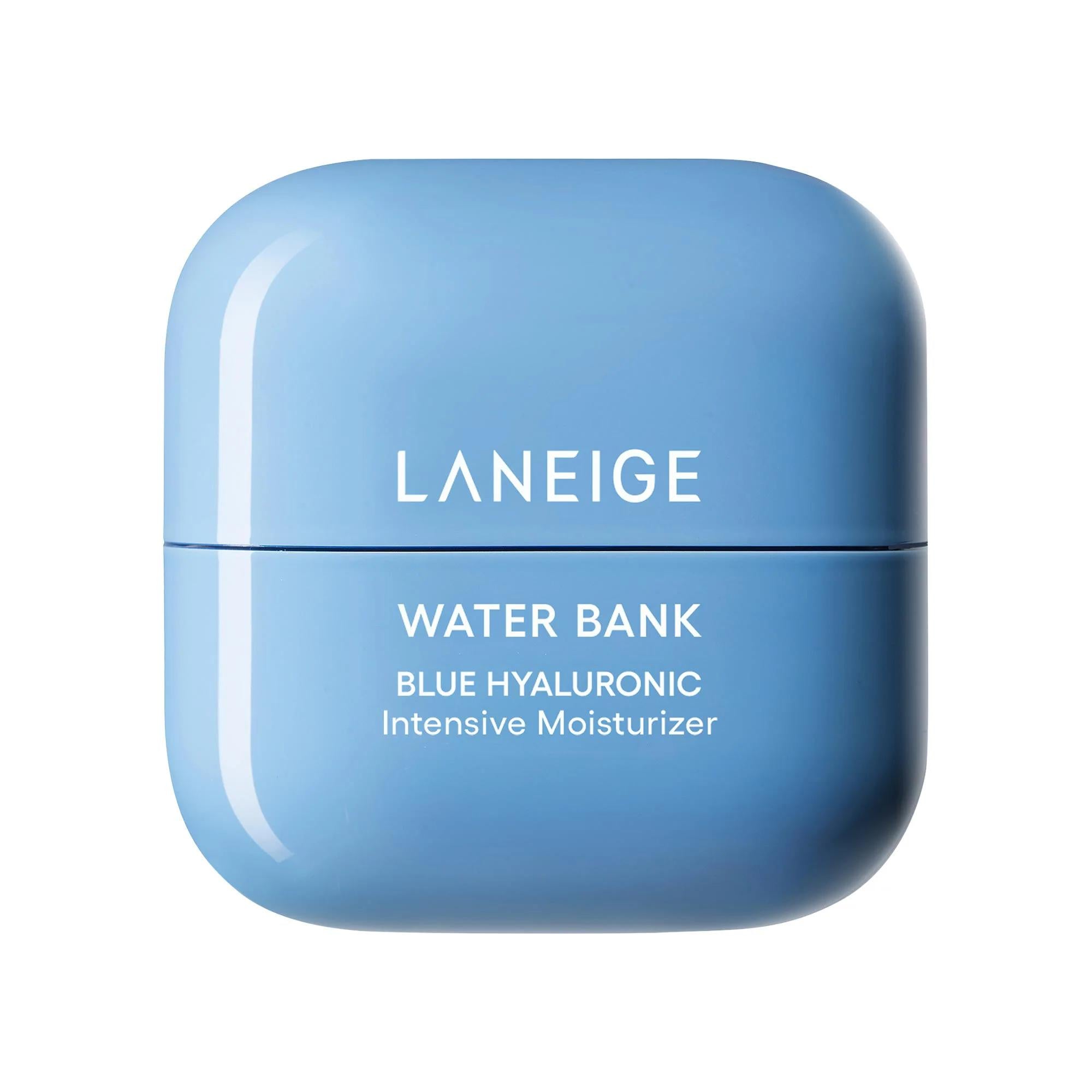 Water Bank Blue Hyaluronic Intensive Moisturizer - Korean Skincare for Dry, Sensitive Skin with Peptides + Squalane