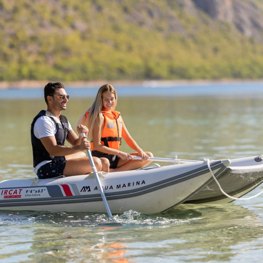 Aqua Marina Aircat 11FT 5-Person High-Speed Inflatable Catamaran With DWF Air Deck [BT-AC335] (SAK10650) – SAKSBY WHOLESALE, 