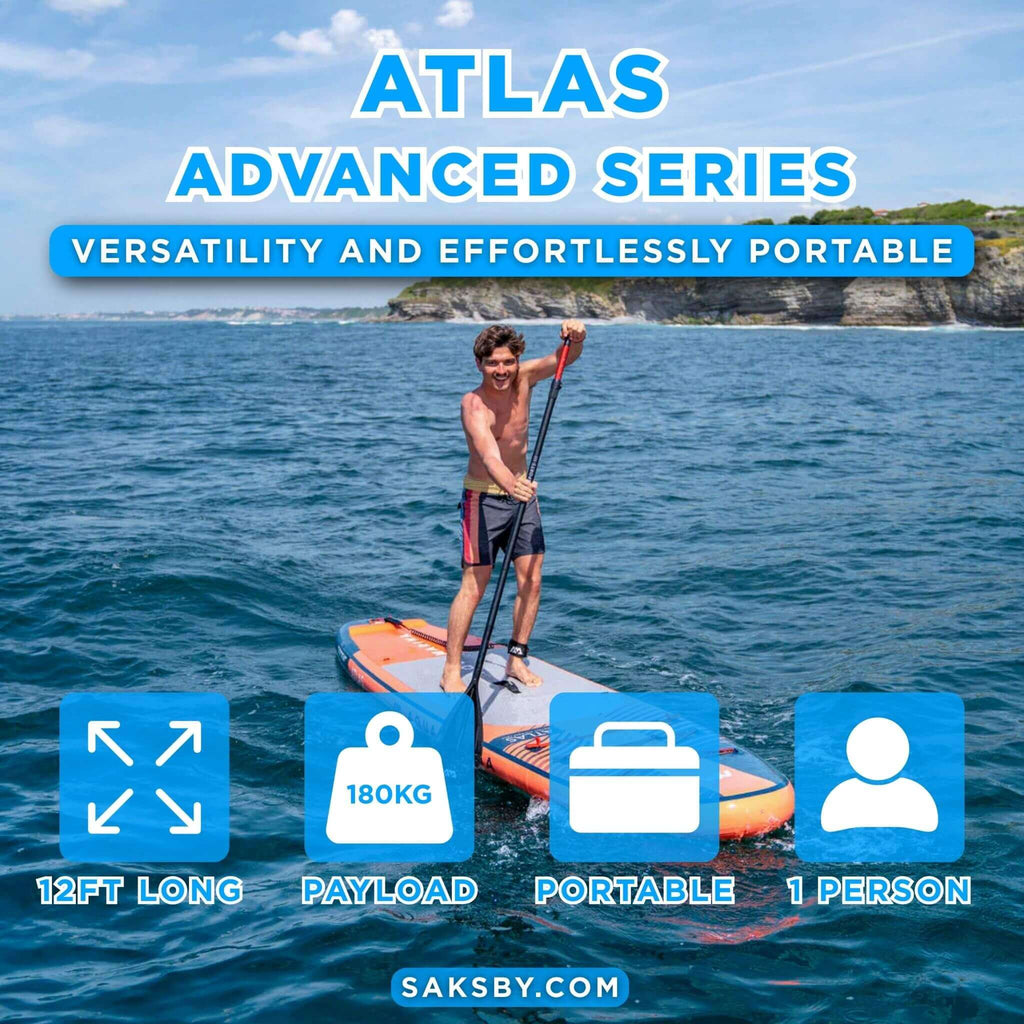 Aqua Marina Atlas 12FT All-Around Inflatable Paddleboard [BT-21ATP] (SAK57569) – SAKSBY WHOLESALE, view 3