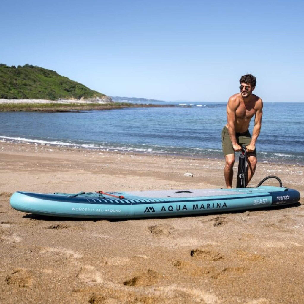 Aqua Marina Beast 10FT Advanced All-Around Inflatable SUP With Carbon Hybrid Paddle [BT-23BEP] (SAK89512) – SAKSBY WHOLESALE,