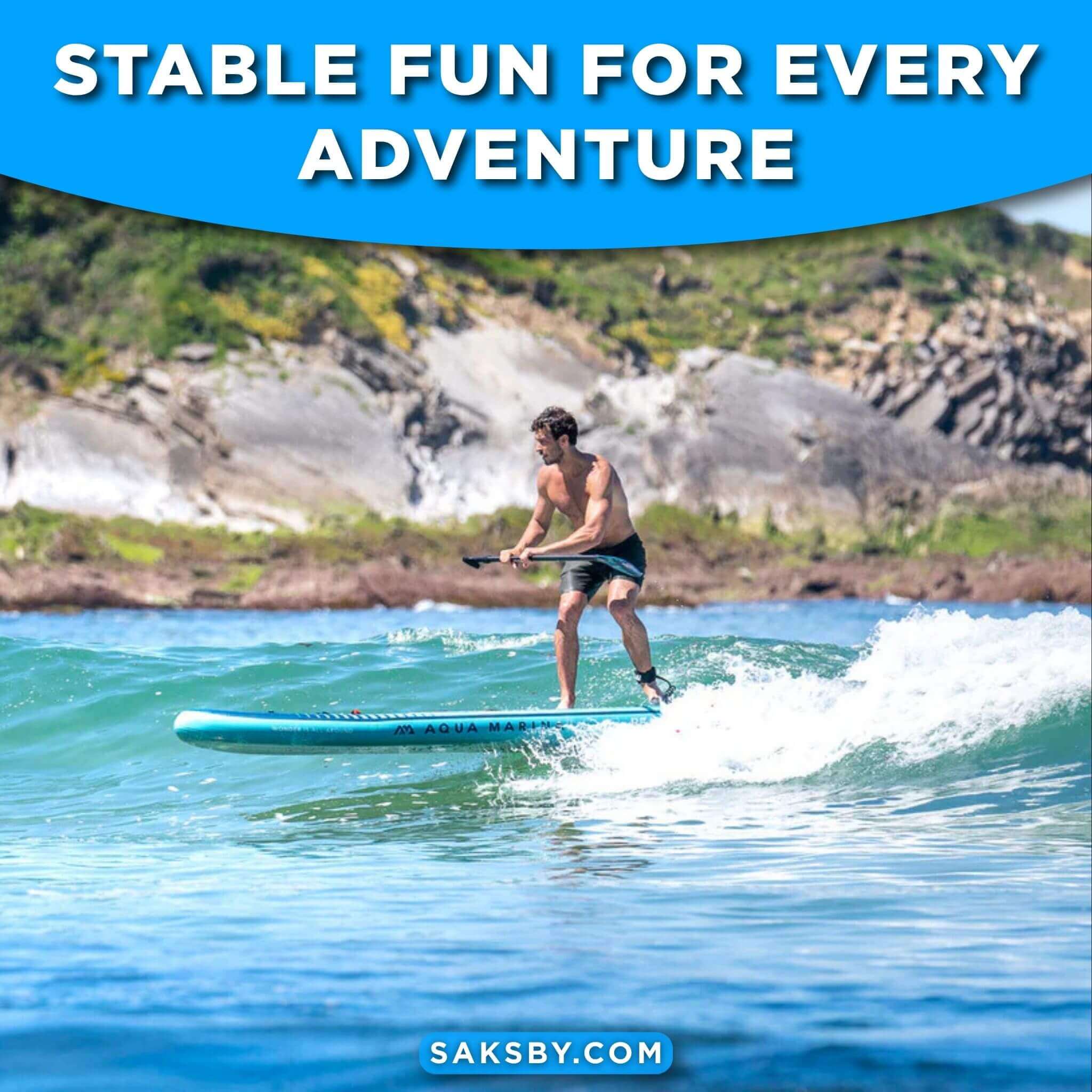 Aqua Marina Beast 10FT Advanced All-Around Inflatable SUP With Carbon Hybrid Paddle [BT-23BEP] (SAK89512) – SAKSBY WHOLESALE,