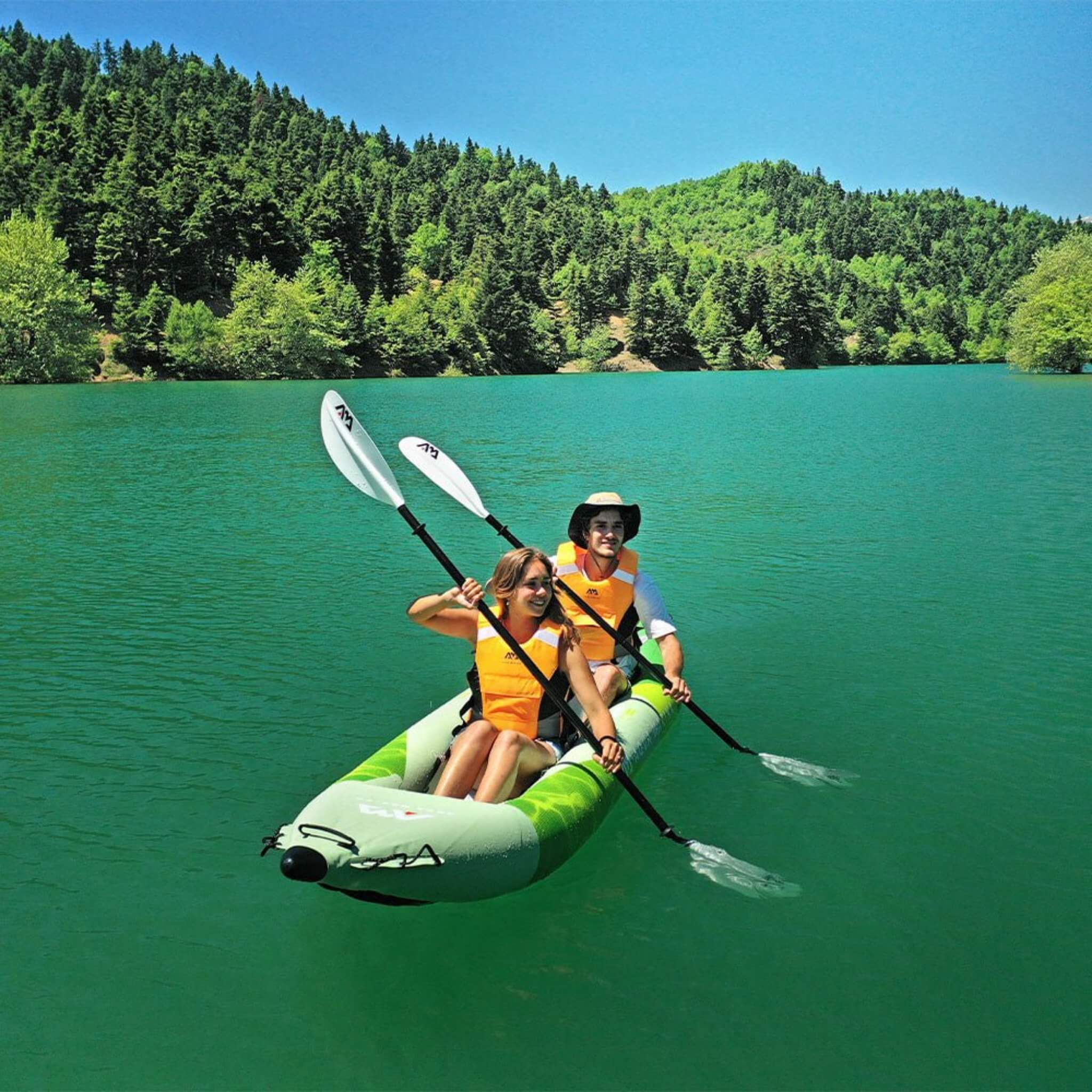 Aqua Marina Betta 14FT 2-Person Inflatable Recreational Kayak With Paddles [BE-412] (SAK01375) – SAKSBY WHOLESALE, view 13