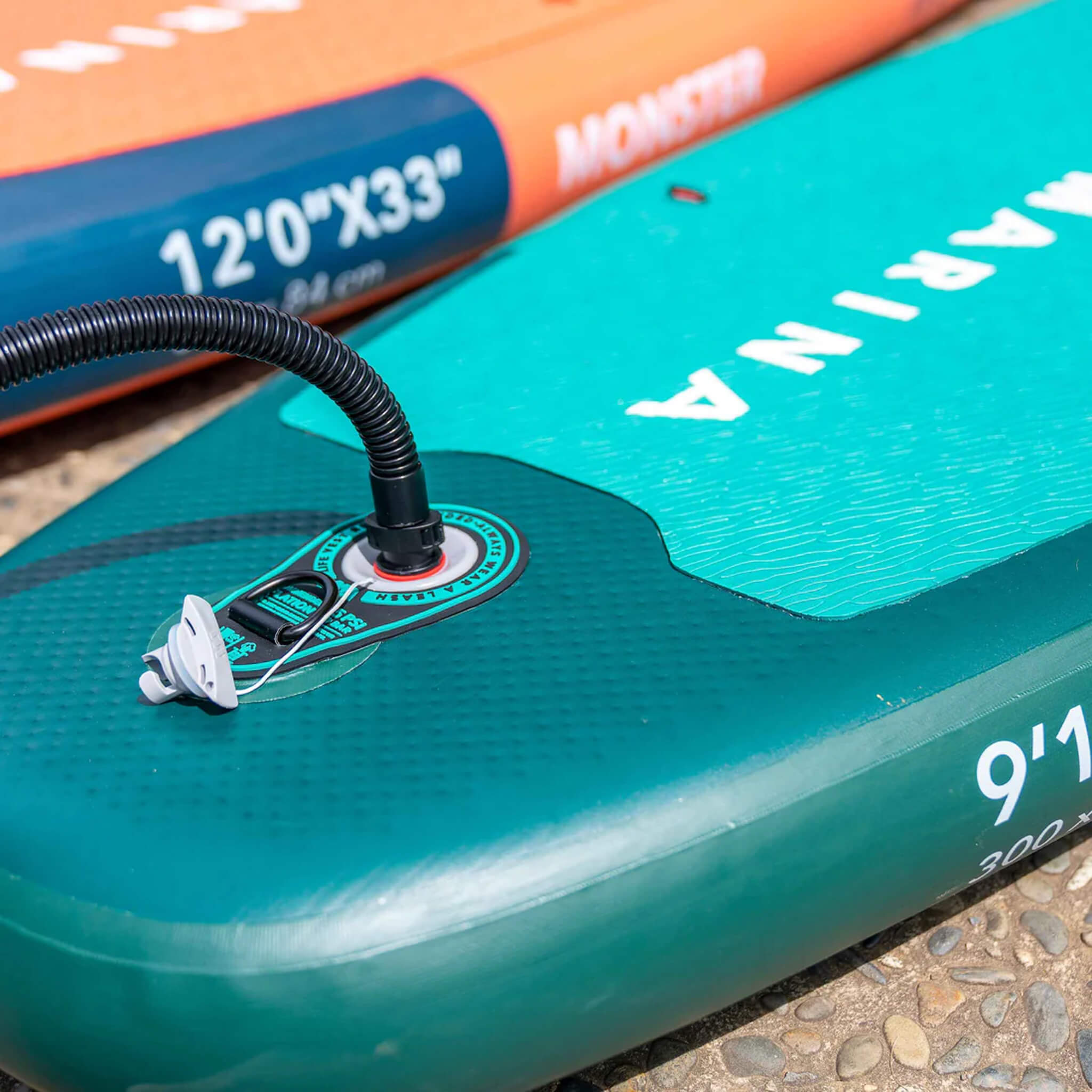 Aqua Marina Breeze 9FT Green Compact Inflatable SUP With Drop Stitch Light Technology [BT-23BRP] (SAK68745) – SAKSBY WHOLESAL