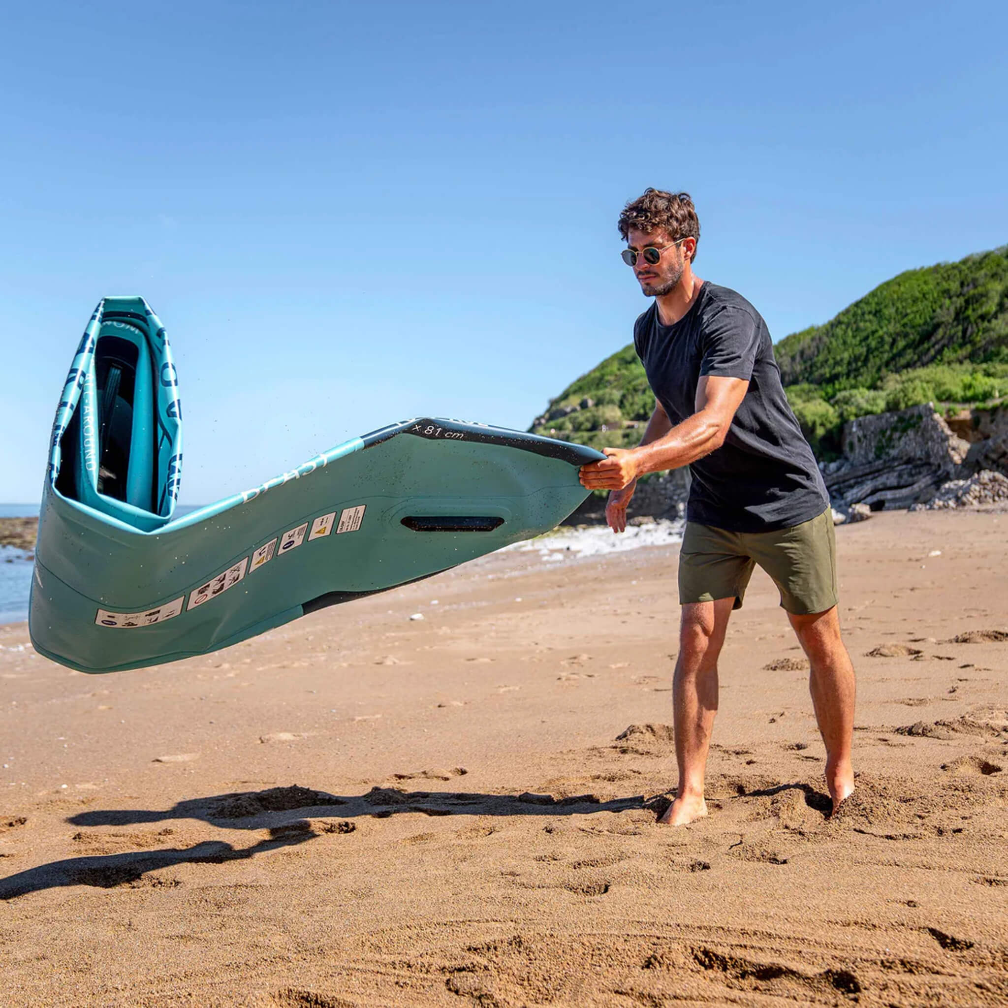 Aqua Marina Breeze 9FT Green Compact Inflatable SUP With Drop Stitch Light Technology [BT-23BRP] (SAK68745) – SAKSBY WHOLESAL