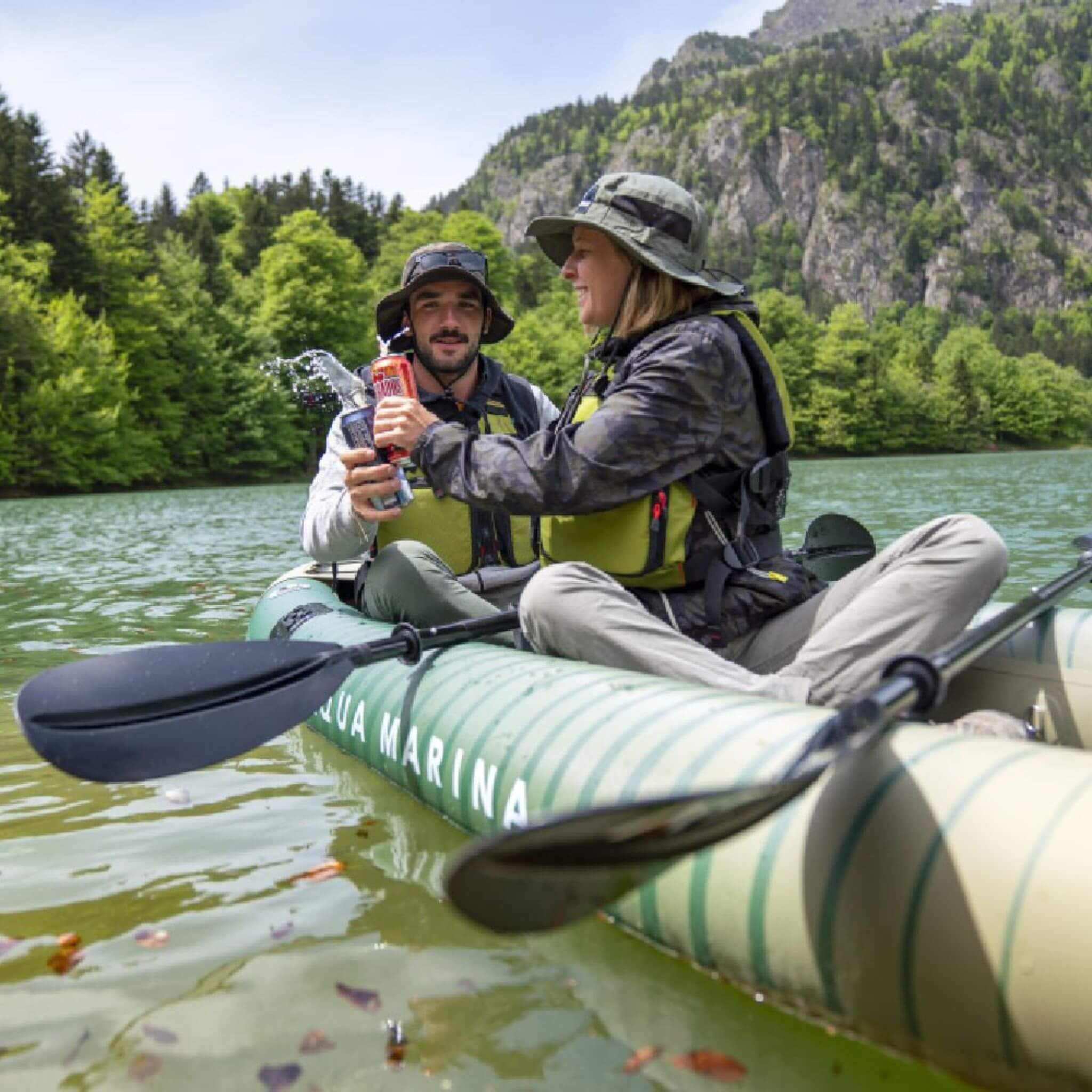 Aqua Marina Caliber 13FT Angling Kayak With Foldable Fishing Seat [Paddle Excluded] [CA-398] (SAK23467) – SAKSBY WHOLESALE, v
