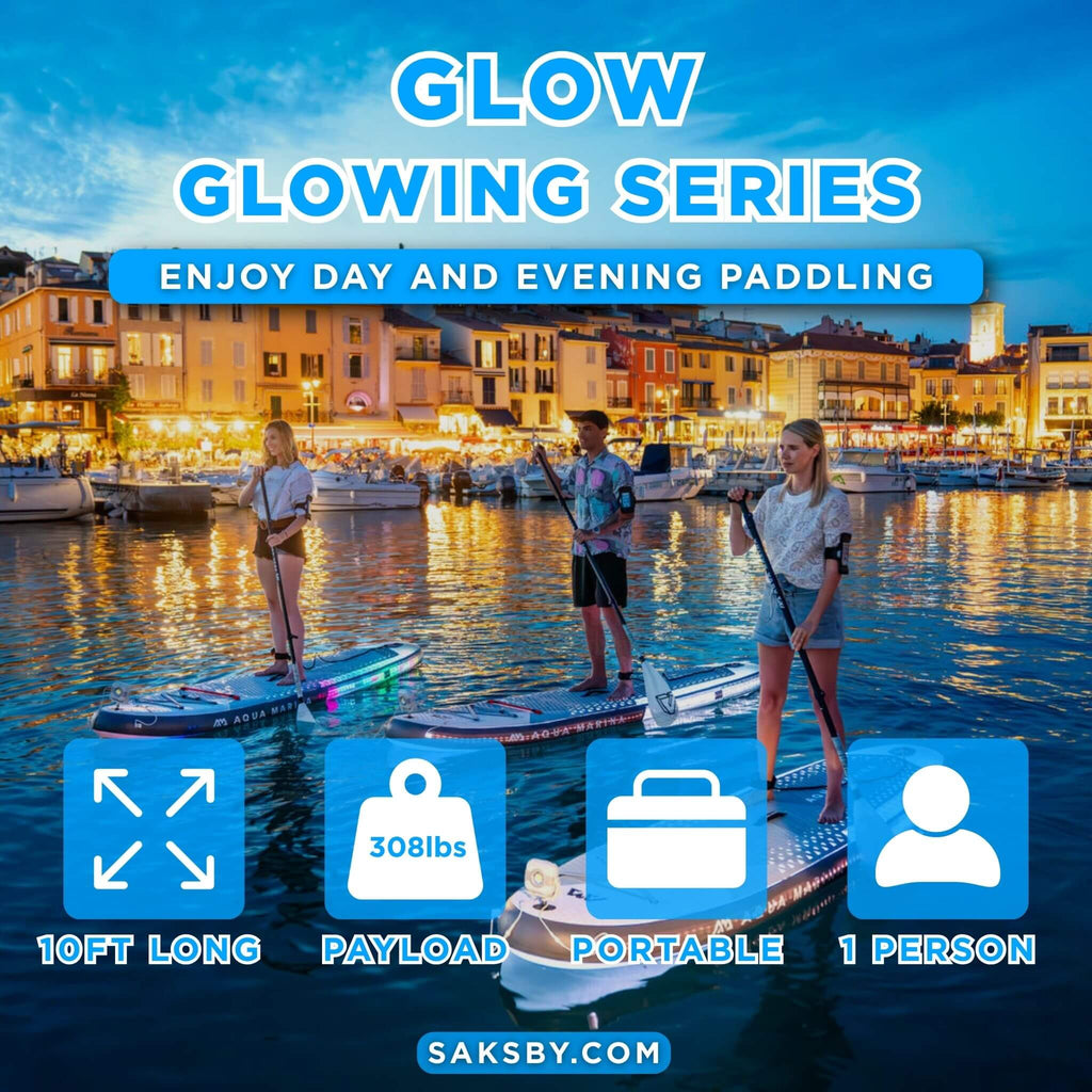 Aqua Marina Glow 10FT All-Around ISUP With Ambient Light System And Safety Leash [BT-24GL] (SAK48269) – SAKSBY WHOLESALE, vie