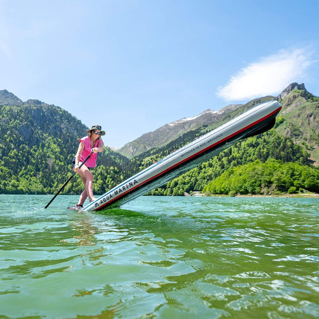 Aqua Marina Hyper 12FT Navy Touring SUP With Hydrodynamic Rail Edges & Adjustable Bungee [BT-23HY02] (SAK23285) – SAKSBY WHOL