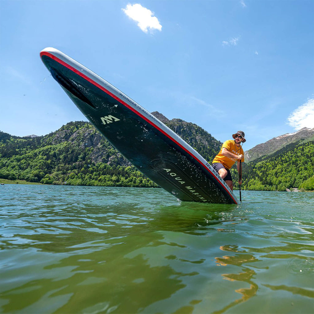 Aqua Marina Hyper 12FT Navy Touring SUP With Hydrodynamic Rail Edges & Adjustable Bungee [BT-23HY02] (SAK23285) – SAKSBY WHOL