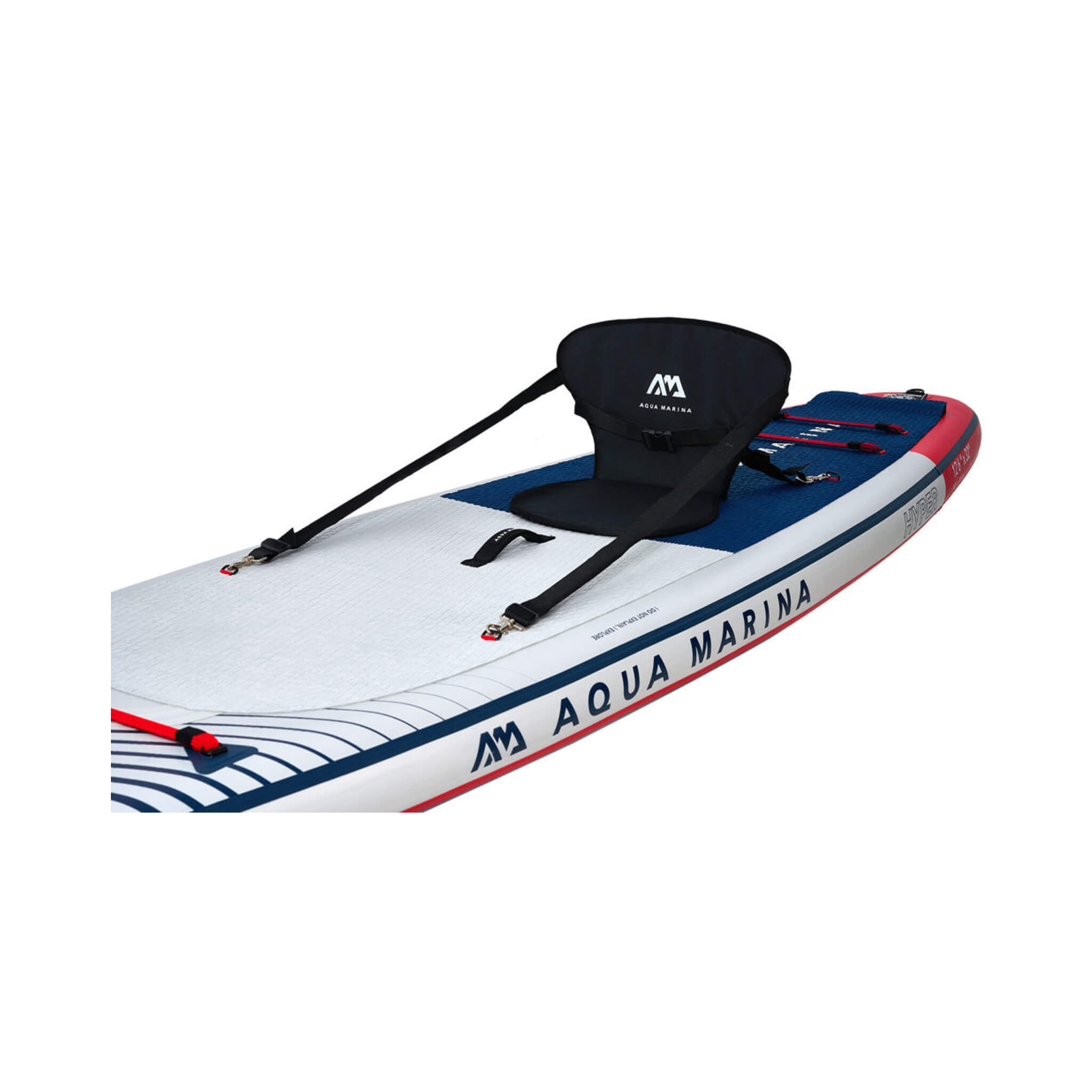 Aqua Marina Hyper 12FT Navy Touring SUP With Hydrodynamic Rail Edges & Adjustable Bungee [BT-23HY02] (SAK23285) – SAKSBY WHOL