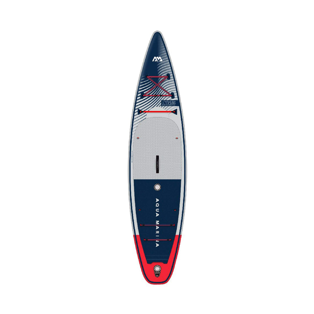 Aqua Marina Hyper 12FT Navy Touring SUP With Hydrodynamic Rail Edges & Adjustable Bungee [BT-23HY02] (SAK23285) – SAKSBY WHOL