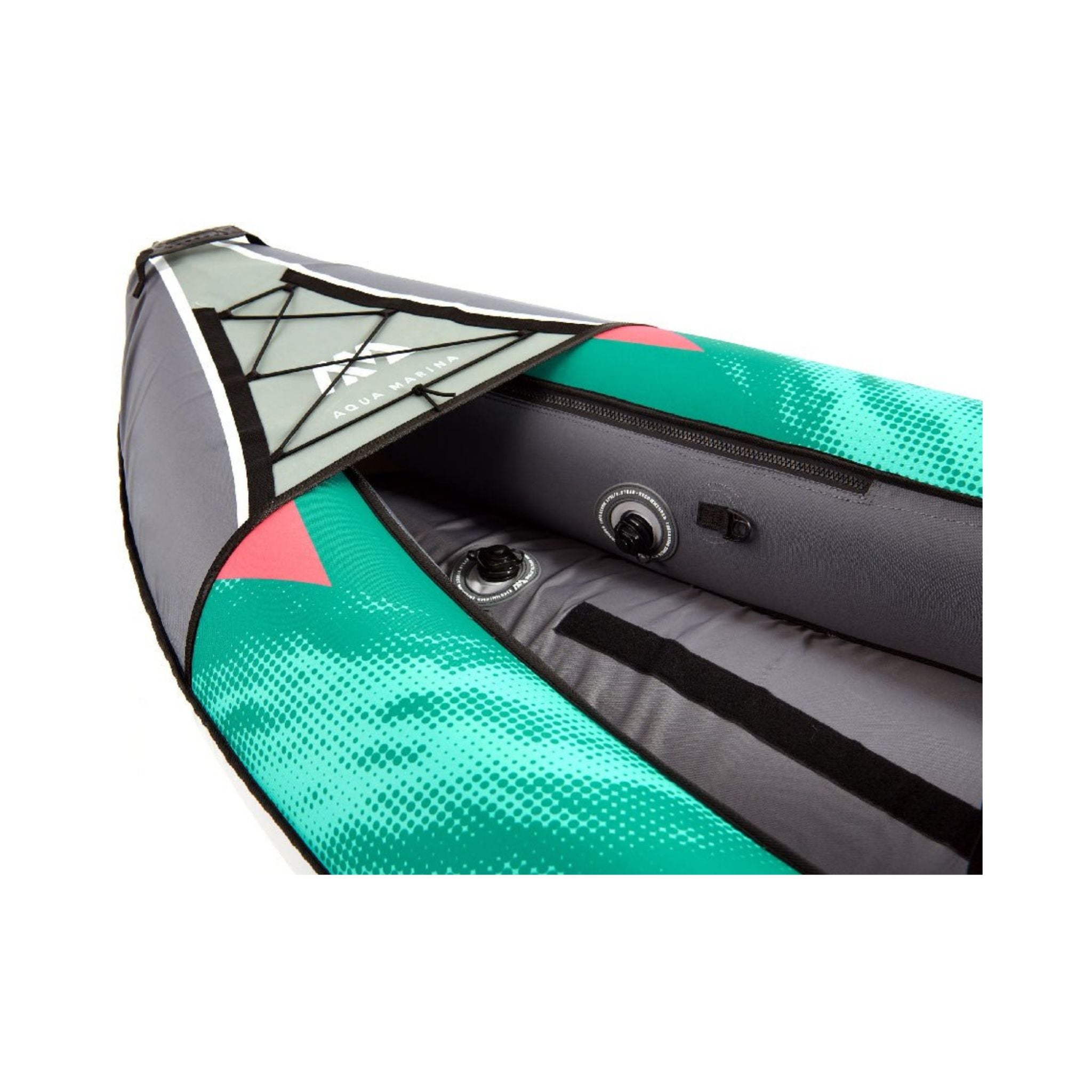 Aqua Marina Laxo 320 2-Person 10FT Recreational Kayak With High-Back Seat And Adjustable Cargo Bungee [LA-320] (SAK01396) – S