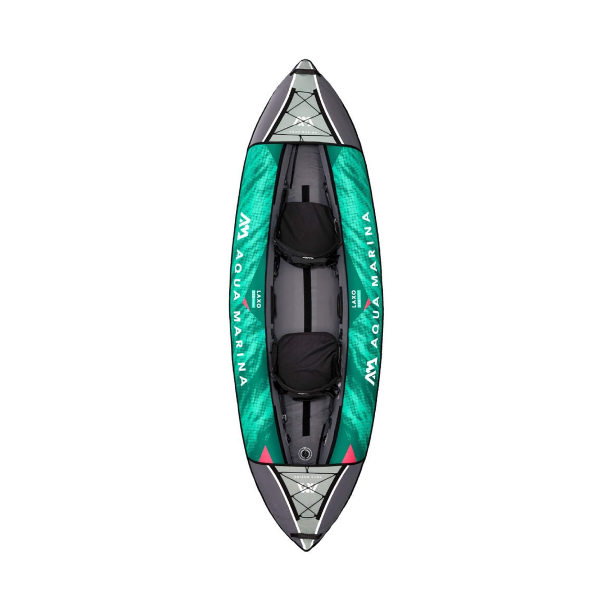 Aqua Marina Laxo 320 2-Person 10FT Recreational Kayak With High-Back Seat And Adjustable Cargo Bungee [LA-320] (SAK01396) – S