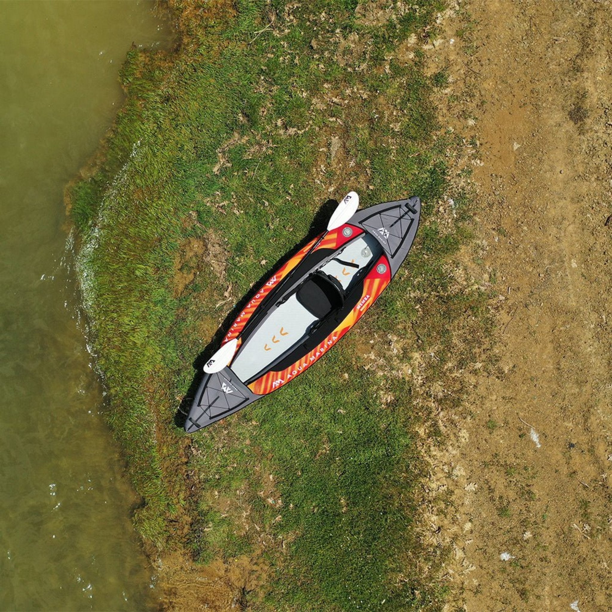 Aqua Marina Memba 330 10FT 1-Person Ultra Stiff Touring Kayak With Double Wall Fabric Floor [ME-330] (SAK56789) – SAKSBY WHOL