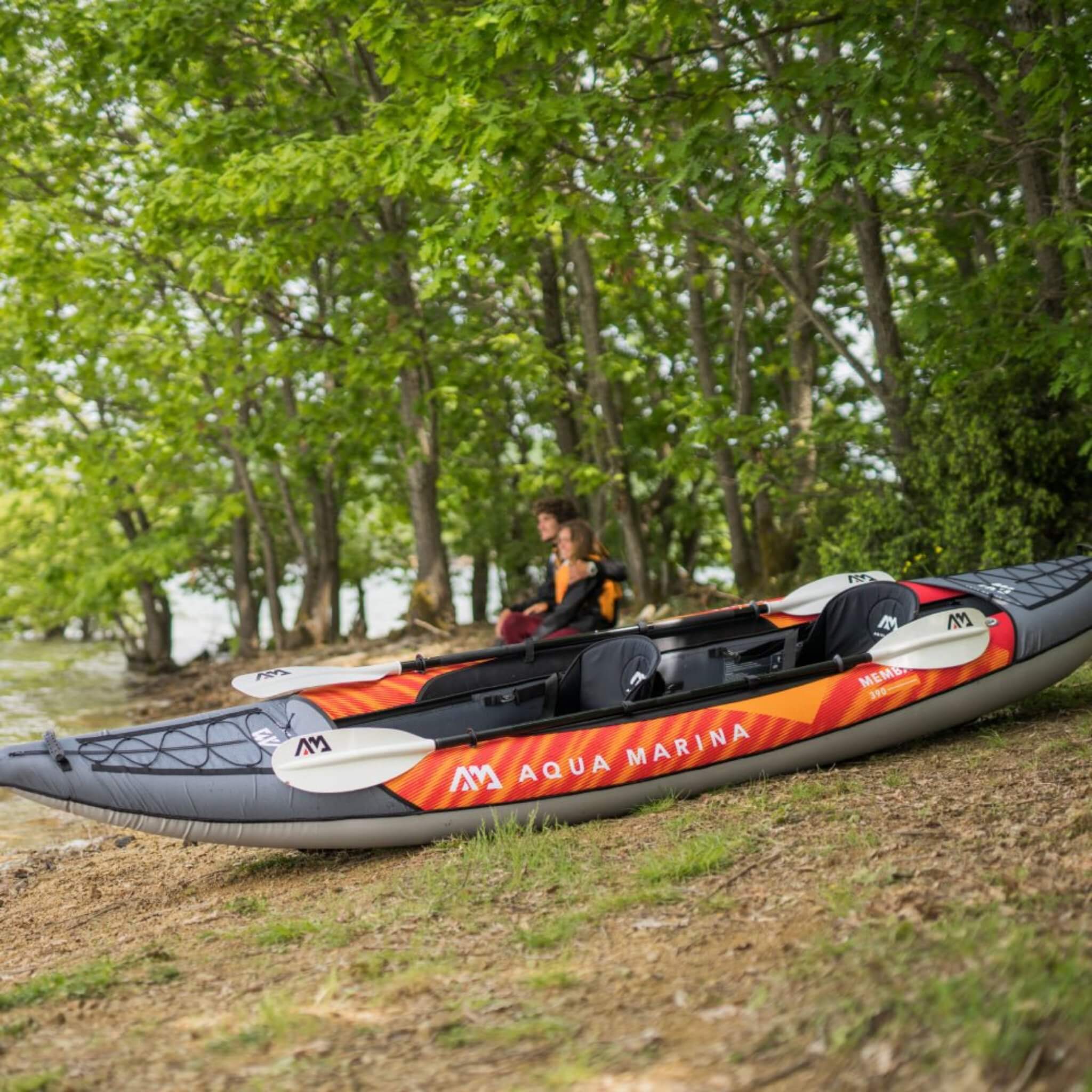 Aqua Marina Memba 390 Premium 12FT 2-Person Touring Kayak With DWF Deck And Paddles [ME-390] (SAK17282) – SAKSBY WHOLESALE, v