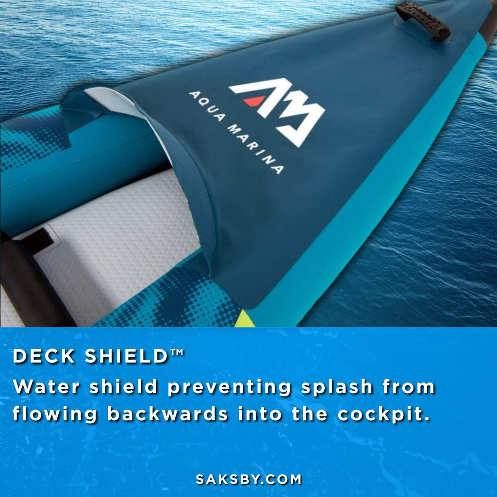 Aqua Marina Steam 412 14FT 2-Person Premium Kayak With DWF Deck [Paddle Excluded] [ST-412] (SAK57946) – SAKSBY WHOLESALE, vie