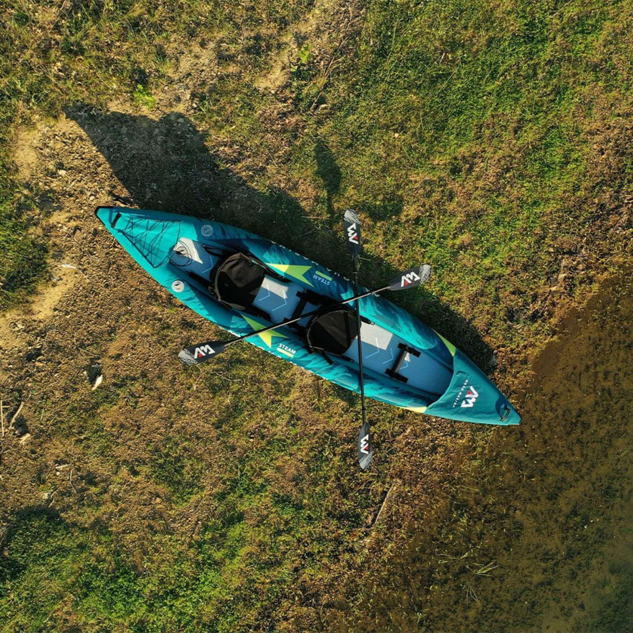 Aqua Marina Steam 412 14FT 2-Person Premium Kayak With DWF Deck [Paddle Excluded] [ST-412] (SAK57946) – SAKSBY WHOLESALE, vie