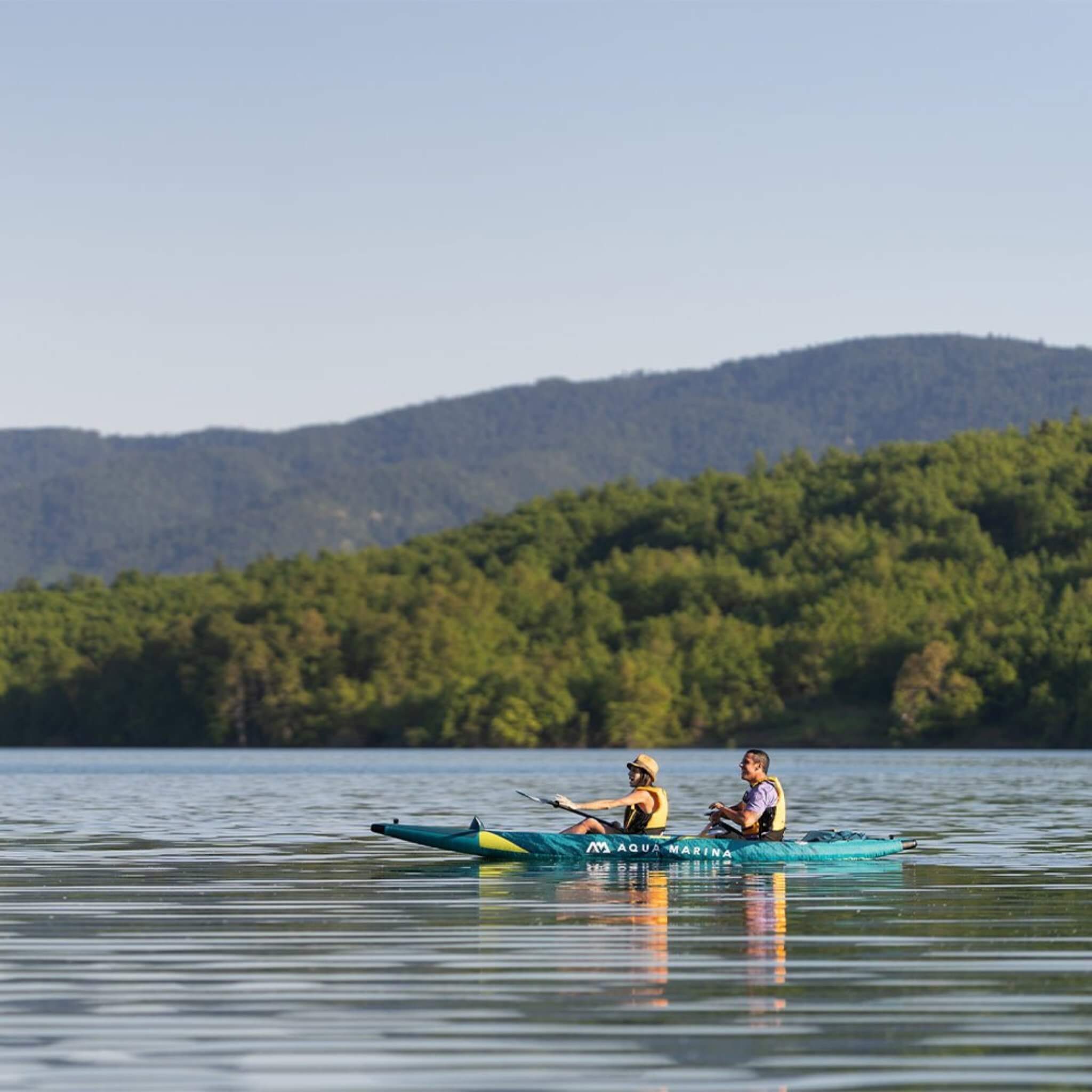 Aqua Marina Steam 412 14FT 2-Person Premium Kayak With DWF Deck [Paddle Excluded] [ST-412] (SAK57946) – SAKSBY WHOLESALE, vie
