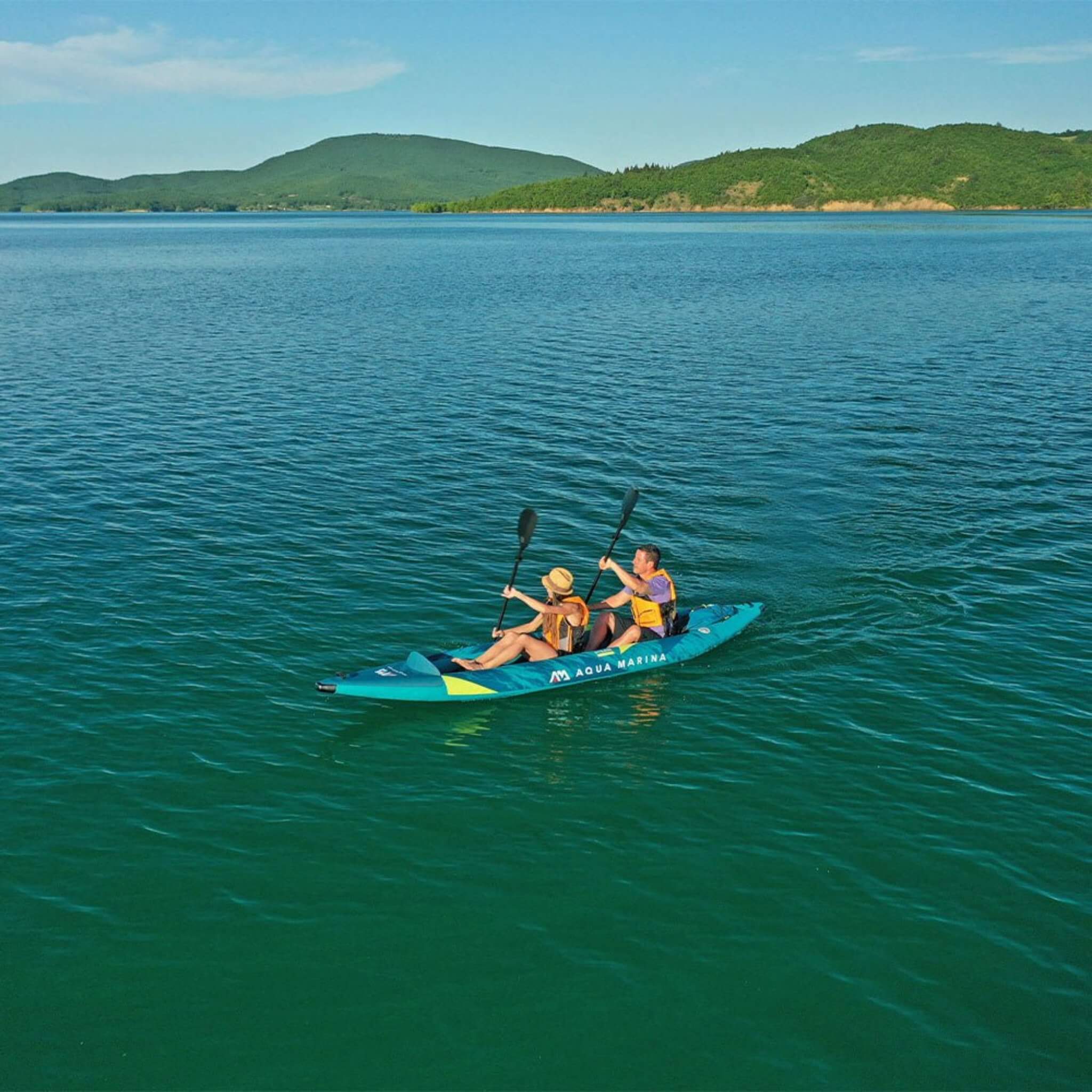 Aqua Marina Steam 412 14FT 2-Person Premium Kayak With DWF Deck [Paddle Excluded] [ST-412] (SAK57946) – SAKSBY WHOLESALE, vie