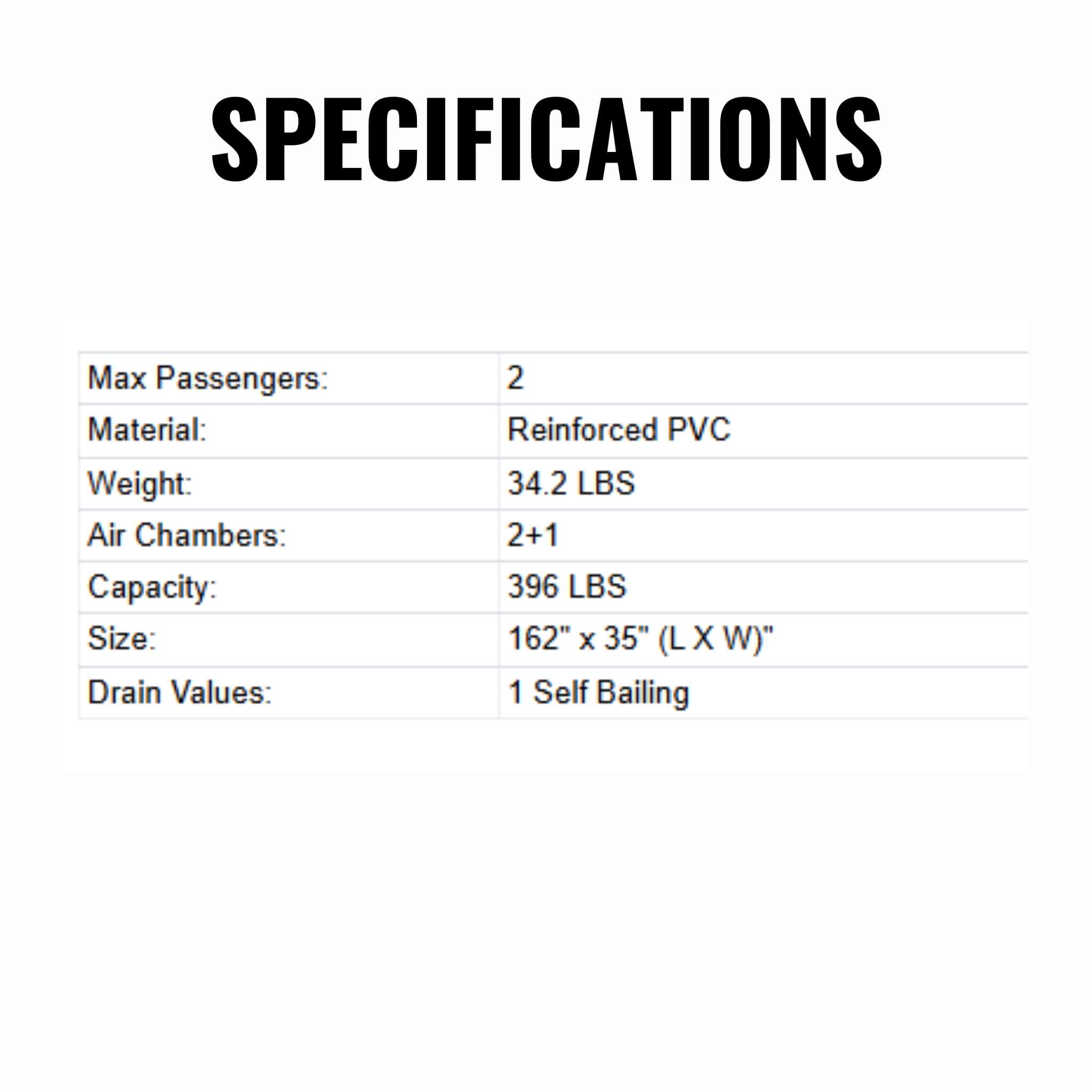 Aqua Marina Steam 412 14FT 2-Person Premium Kayak With DWF Deck [Paddle Excluded] [ST-412] (SAK57946) – SAKSBY WHOLESALE, vie