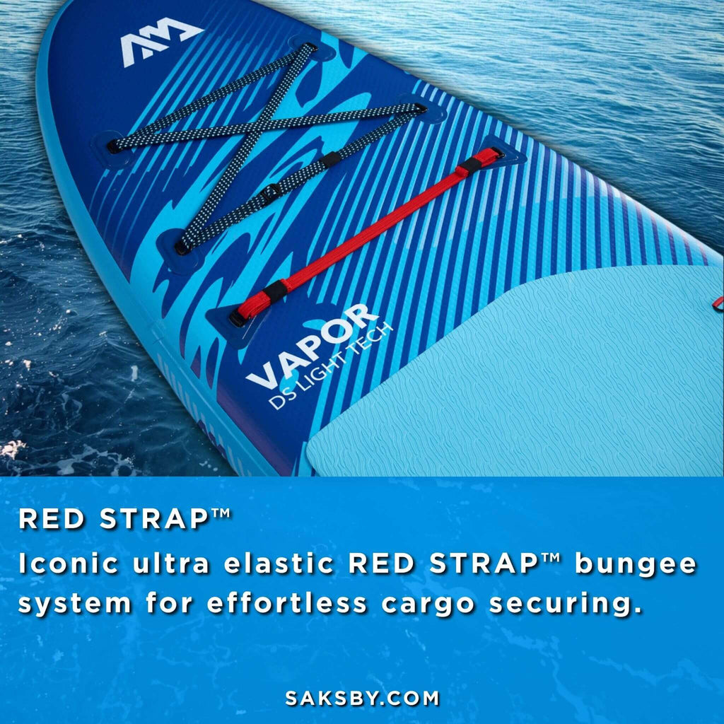 Aqua Marina Vapor 10FT All-Around SUP W/ Sand Ripple Grooved EVA Footpad [BT-23VAP] (SAK60532) – SAKSBY WHOLESALE, view 6