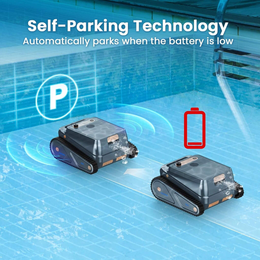 AquaBot Smart Robotic Pool Cleaner With Fast Charging (SAK73916) – SAKSBY WHOLESALE, view 3